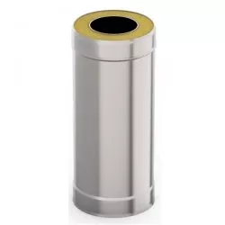 Сэндвич-труба 0,5м, ф 200х280, AISI 439/439, 1,0мм/0,5мм, (К)