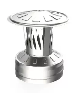 Оголовок с и/г, ф 130х200, AISI 439/439, 0,5мм/0,5мм, (К), тип-2
