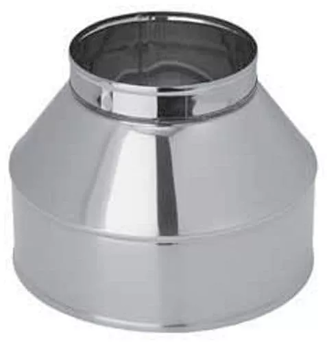 Оголовок без зонта, ф 150х210, AISI 439/Оц, 0,5мм/0,5мм, (К), тип-2